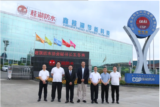 中國建筑防水協(xié)會(huì)秘書長(zhǎng)朱冬青調(diào)研桂湖防水集團(tuán)，共話防水行業(yè)發(fā)展新機(jī)遇